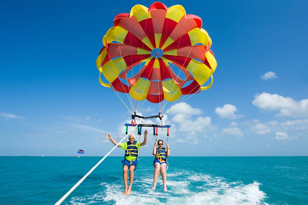 parasailing